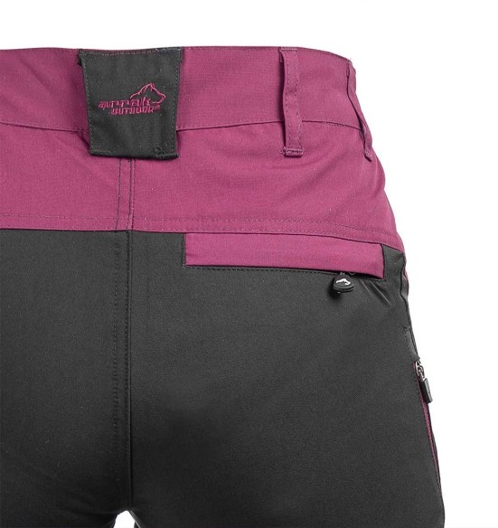 Püksid naistele, stretšpaneelidega ja vetthülgavad, lilla, Active Stretch (Arrak Outdoor)