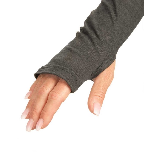 Sviiter naistele, superpehme, hall, Action Top (Arrak Outdoor)