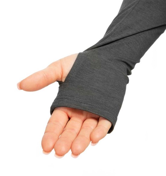 Sviiter naistele, superpehme, hall, Action Top (Arrak Outdoor)