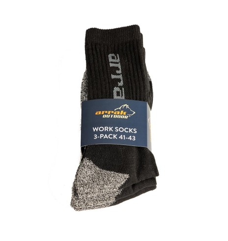 Sokid, 3 paari, puuvillast ja elastaanit, Work Socs (Arrak Outdoor)