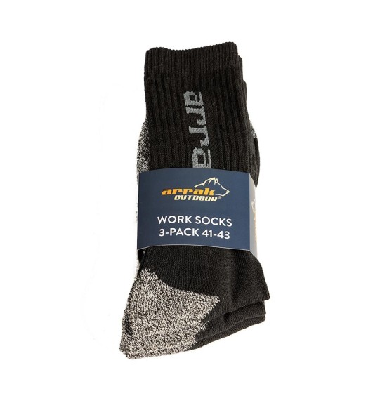 Sokid, 3 paari, puuvillast ja elastaanit, Work Socs (Arrak Outdoor)