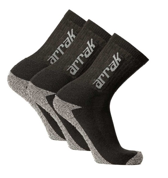 Sokid, 3 paari, puuvillast ja elastaanit, Work Socs (Arrak Outdoor)