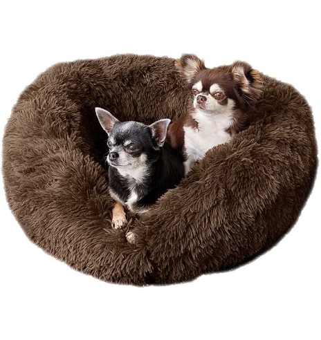 Rahustav pesa koerale, kastanpruun, erinevad suurused, Calming Basket (Doogy)