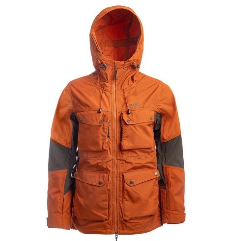 Куртка женская водоотталкивающая, оранжевая Hybrid (Arrak Outdoors)