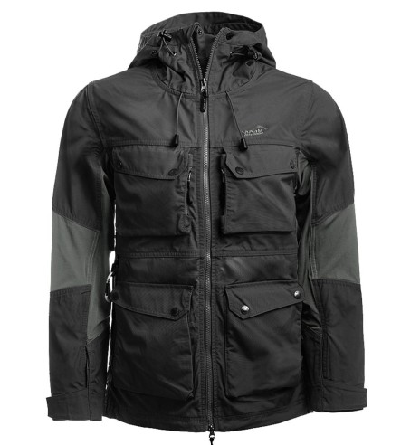 Куртка мужская, водоотталкивающая, чёрная, Hybrid (Arrak Outdoors)