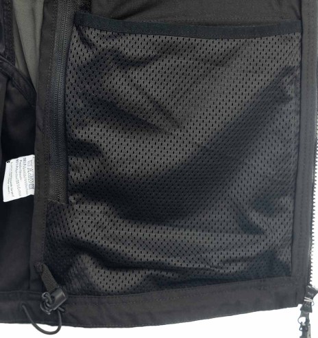 Куртка мужская, водоотталкивающая, чёрная, Hybrid (Arrak Outdoors)