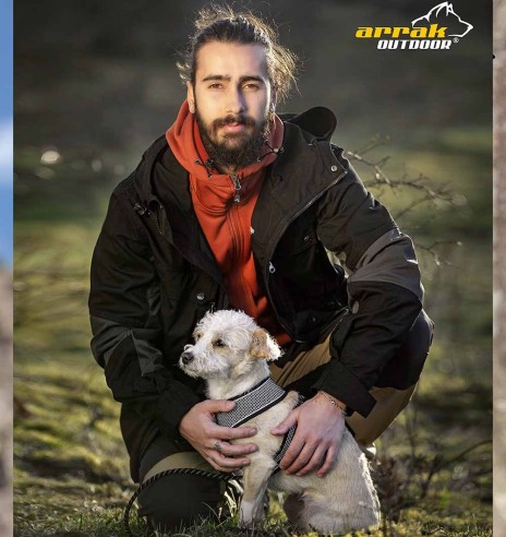 Jope meestele, vetthülgav, must, Hybrid (Arrak Outdoors)