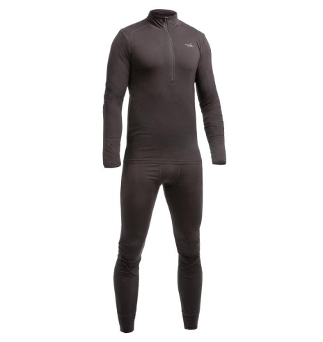 Aluspesu komplekt meestele, bambusviskoosist, superpehme, must, Ultra Bamboo (Arrak Outdoor)