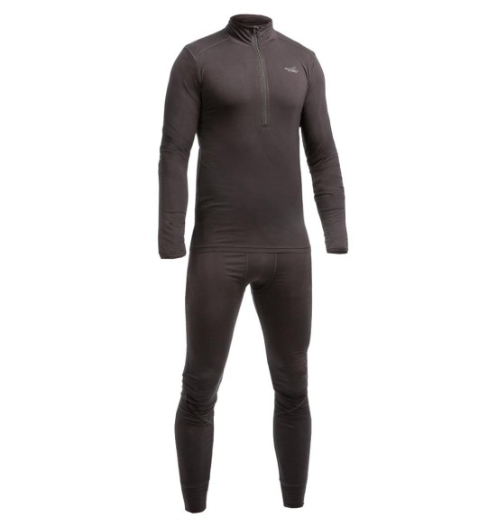 Aluspesu komplekt meestele, bambusviskoosist, superpehme, must, Ultra Bamboo (Arrak Outdoor)