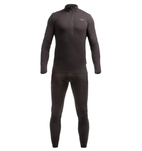 Aluspesu komplekt meestele, bambusviskoosist, superpehme, must, Ultra Bamboo (Arrak Outdoor)