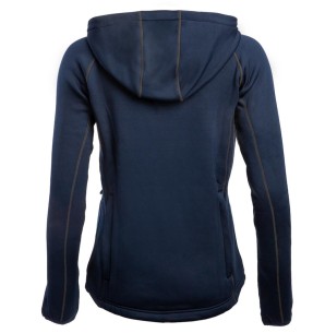 Fliis-dressipluus naistele, kapuutsiga, oranž, Power, fliisist pusa (Arrak Outdoors)–Dressipluusid naistele–Arrak Outdoor–Valgekihv 2