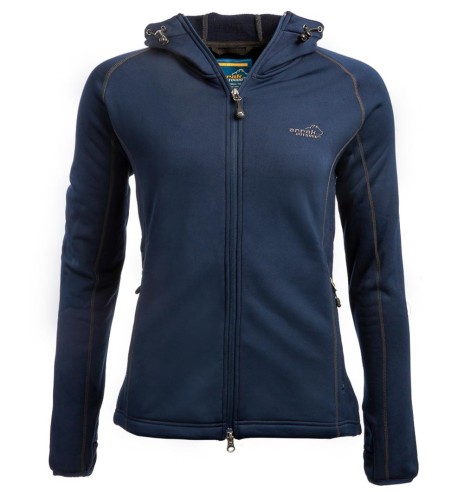 Fliis naistele, kapuutsiga, sinine, Power, fliisist dressipluus pusa (Arrak Outdoors)