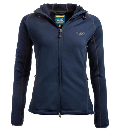 Fliis naistele, kapuutsiga, sinine, Power, fliisist dressipluus pusa (Arrak Outdoors)