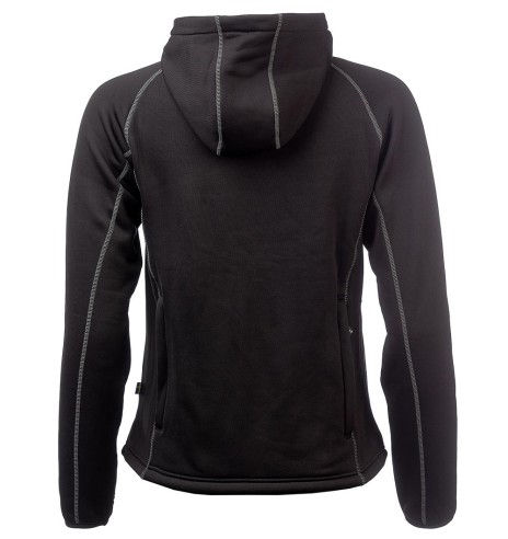 Fliis naistele, kapuutsiga, must, Power, fliisist dressipluus pusa (Arrak Outdoors)