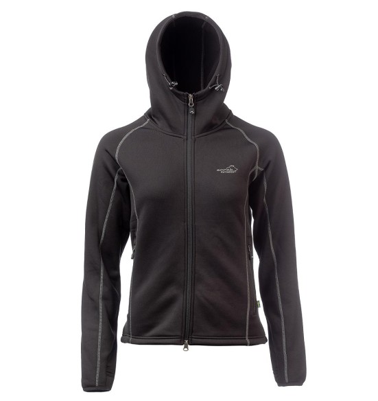 Fliis naistele, kapuutsiga, must, Power, fliisist dressipluus pusa (Arrak Outdoors)