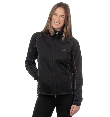 Fliis naistele, kapuutsiga, must, Power, fliisist dressipluus pusa (Arrak Outdoors)