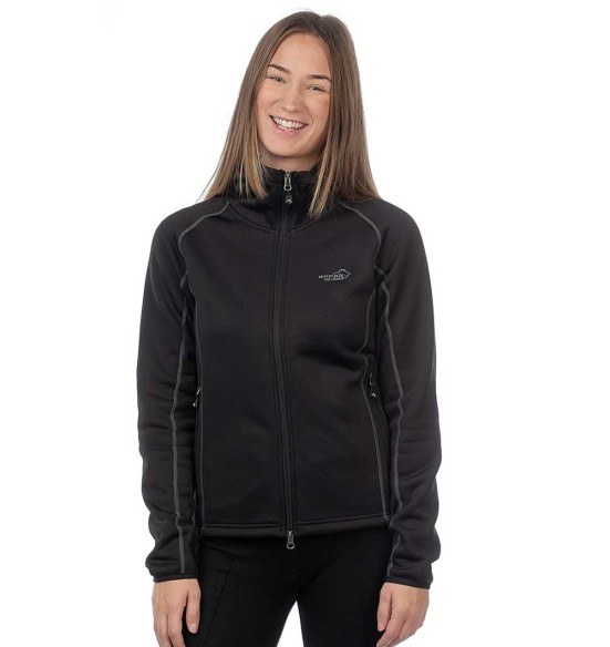 Fliis naistele, kapuutsiga, must, Power, fliisist dressipluus pusa (Arrak Outdoors)