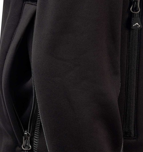 Fliis naistele, kapuutsiga, must, Power, fliisist dressipluus pusa (Arrak Outdoors)