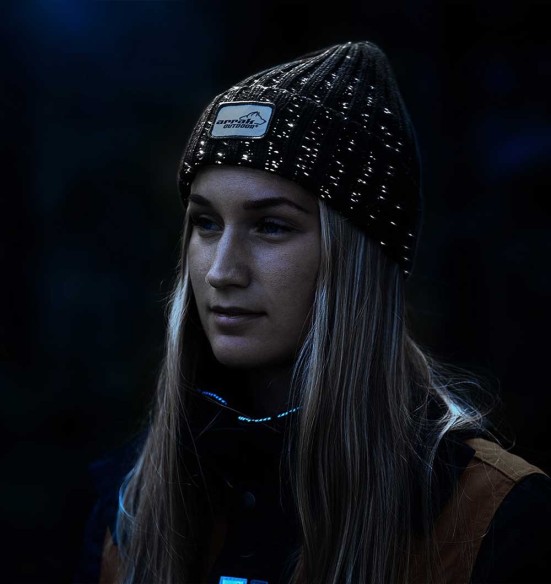 Müts helkurniitidega, hall, Reflective Hat (Arrak Outdoor)