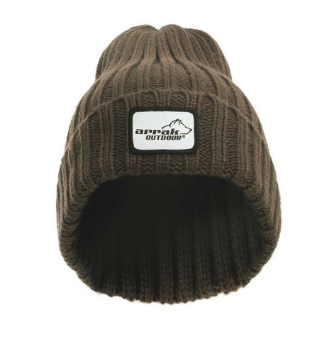 Müts kootud, klassikaline soonik, oliiviroheline (Arrak Outdoor)
