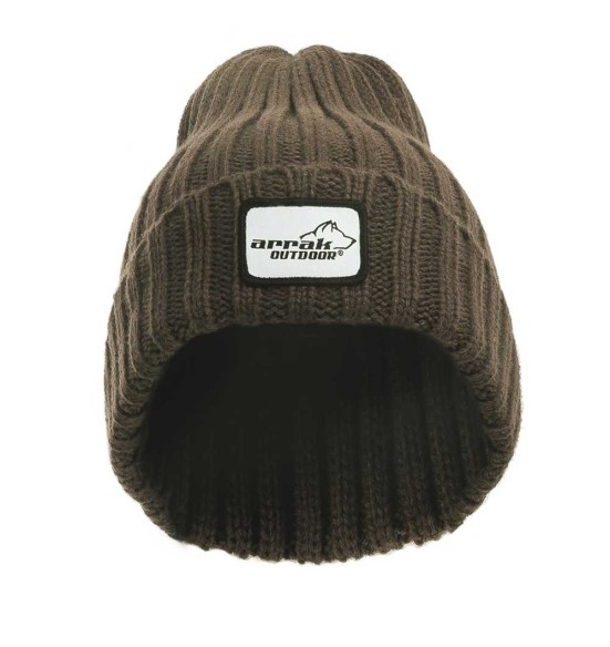 Müts kootud, klassikaline soonik, oliiviroheline (Arrak Outdoor)