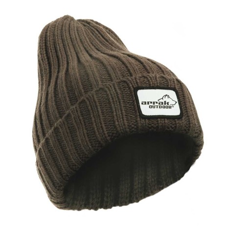 Müts kootud, klassikaline soonik, oliiviroheline (Arrak Outdoor)