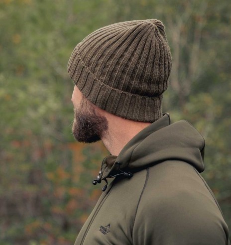 Müts kootud, klassikaline soonik, oliiviroheline (Arrak Outdoor)