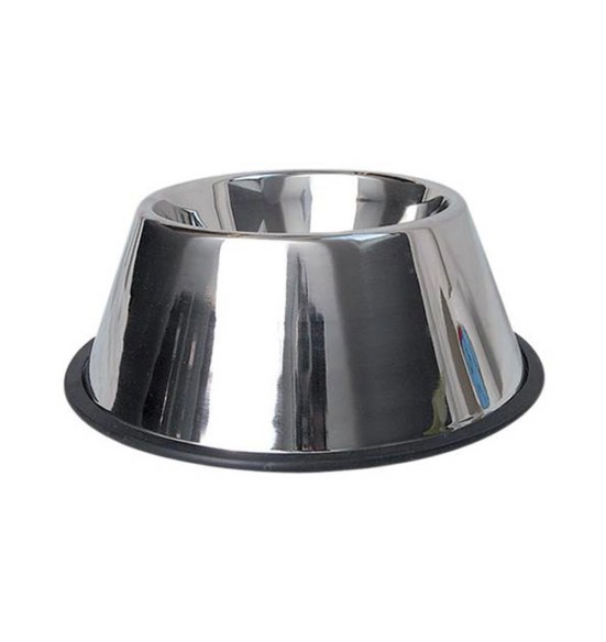 Миска из нержавеющей стали, противоскользящая, для длинноухих собак Cocker