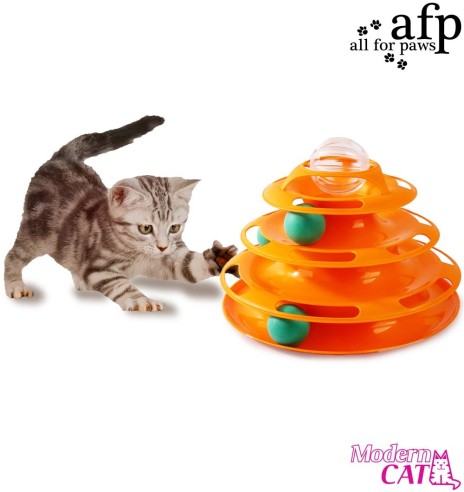Игрушка для кошек интерактивная Tower of Tracks Cat Toy (AFP - Modern Cat)