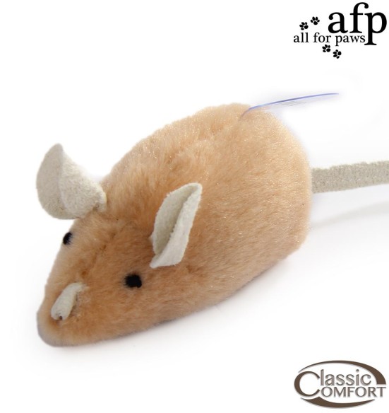 Mänguasi kassile, naistenõgesega Chriping Mouse (AFP - Classic Comfort Cat)