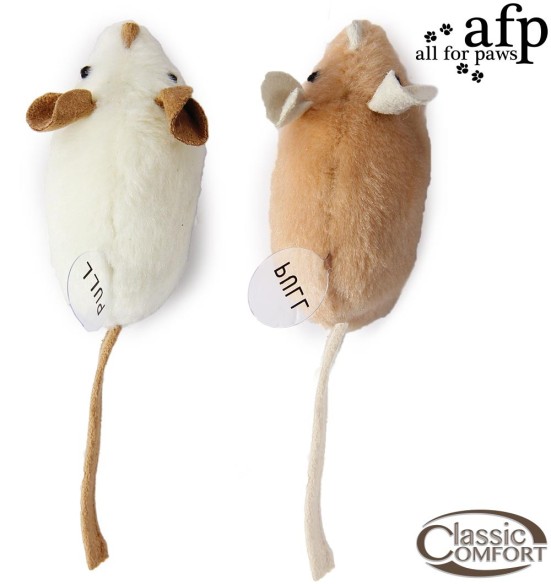 Mänguasi kassile, naistenõgesega Chriping Mouse (AFP - Classic Comfort Cat)