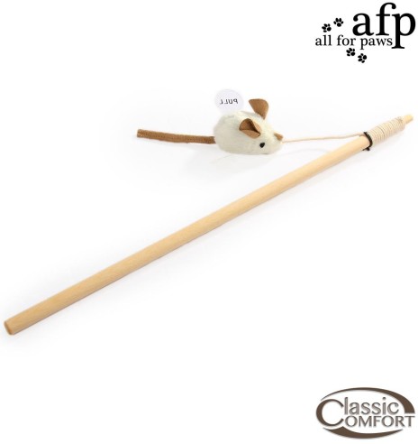 Mänguasi kassile ridvaga Mouse Wand (AFP - Classic Comfort)