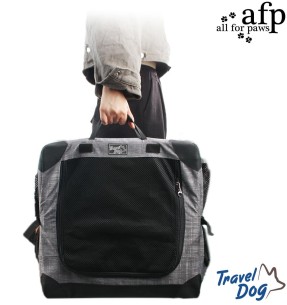 Transpordipuur-kott koertele, kokkupandav, erinevad suurused Dog Portable Carrier (Pawise)–Tekstiilpuurid–Pawise–Valgekihv 2