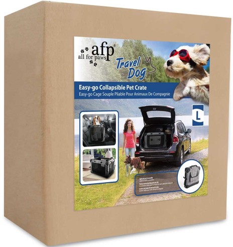 Transpordipuur-kott koertele, kokkupandav, erinevad suurused Easy-go Pet Crate (AFP - Travel Dog)
