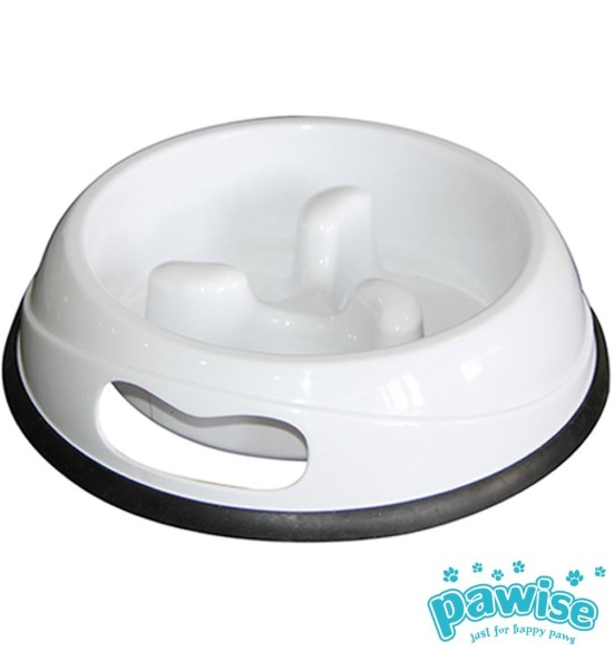 Kauss toitu ahmivatele koertele ja kassidele, libisemiskindel Slow Feeding Bowl (Pawise) Kauss toitu ahmivatele koertele ja kassidele, libisemiskindel Slow Feeding Bowl (Pawise)