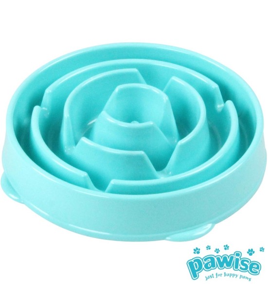 Миска для собак и кошек, интерактивная, разных размеров, Droplet Slow Feeder (Pawise)