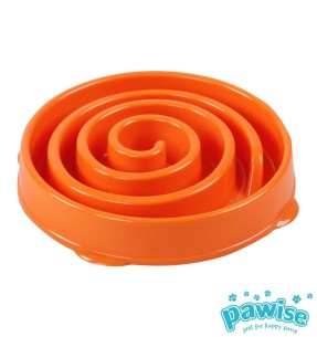 Kauss toitu ahmivatele koertele ja kassidele, libisemiskindel Slow Feeding Bowl (Pawise)–Kausid aeglaseks söömiseks–Pawise–Valgekihv 2