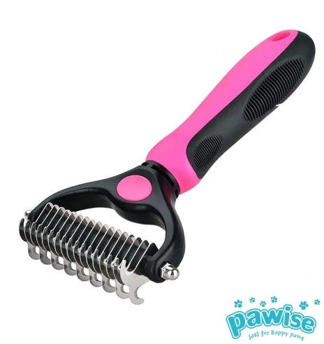 Trimmimisnuga kahepoolsete teradega, Dematting Comb Rake (Pawise)