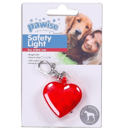 LED-valgustusega ripats koera kaelarihmale Safety Light (Pawise)