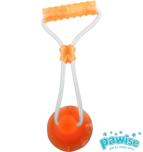 Mänguasi koerale, pall tirimiseks iminapaga, Dog Suction Dumbbell (Pawise)
