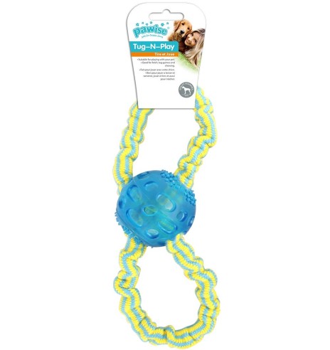 Mänguasi koerale Tug-N-Play Ring (Pawise)