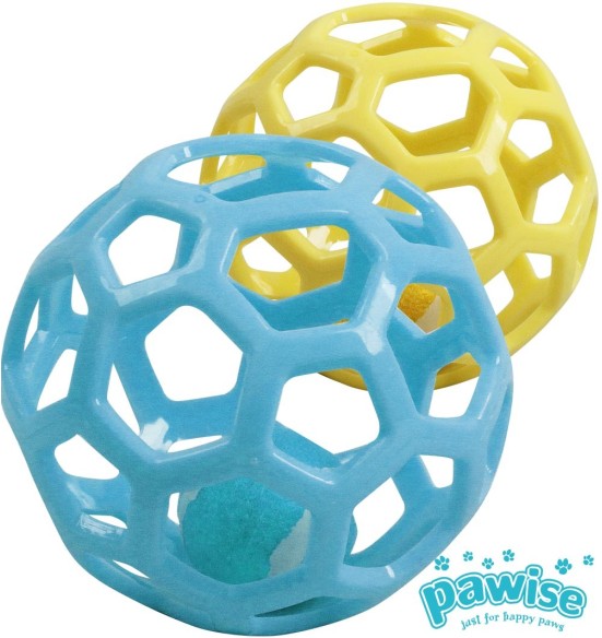 Mänguasi koerale, pall pallis, TPR Caged Ball (Pawise) Mänguasi koerale, pall pallis, TPR Caged Ball (Pawise)