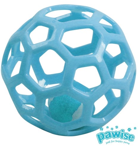 Mänguasi koerale, pall pallis, TPR Caged Ball (Pawise)