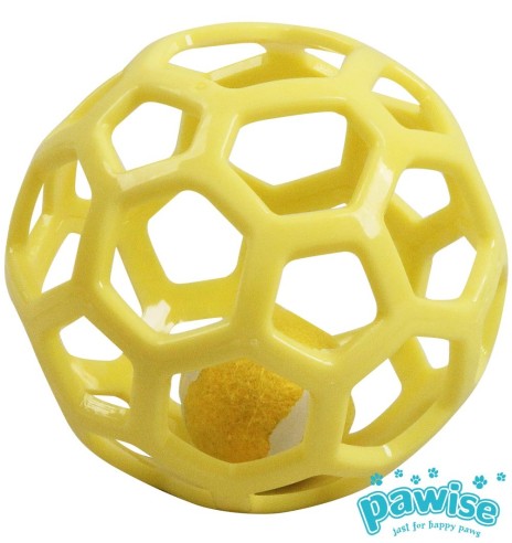 Mänguasi koerale, pall pallis, TPR Caged Ball (Pawise)