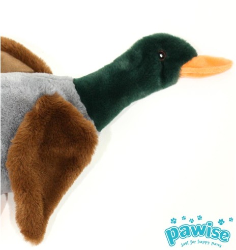 Mänguasi koerale, täidiseta part Stuffless Duck (Pawise)