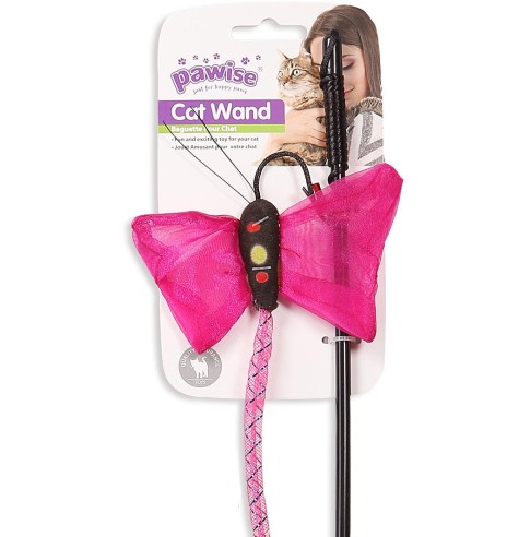 Игрушка для кошек на удочке Cat Teaser Butterfly (Pawise)