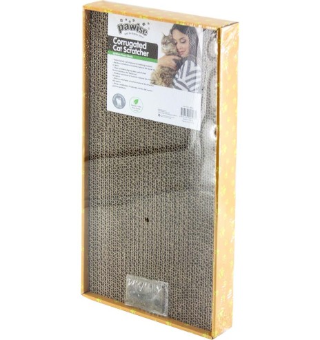 Kassi kraapimisalus kartongist, lai, Corrugated Cat Scratcher Wide (Pawise)