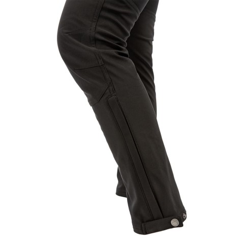 Püksid naistele, soojad, veekindlad, elastsed, must Thermo Actions (Arrak Outdoor)