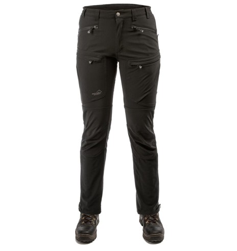 Püksid naistele, soojad, veekindlad, elastsed, must Thermo Actions (Arrak Outdoor)