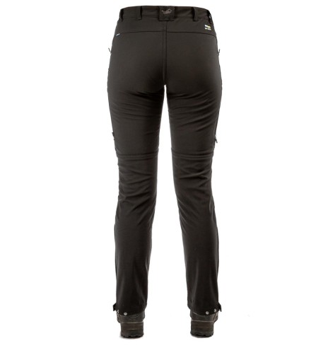 Püksid naistele, soojad, veekindlad, elastsed, must Thermo Actions (Arrak Outdoor)